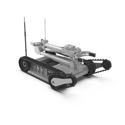 EOD Robot For Bomb Disposal Personalized Working Posture Setting And 2 Claws