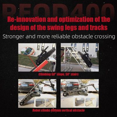 Multifunctional Compact EOD Robot for Bomb Disposal