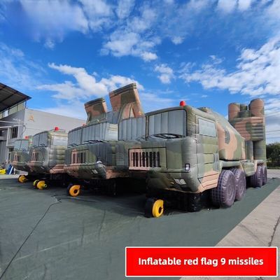 Hongqi 9 Missile Vehicle Big Flower Jungle Camouflage 1/1 Customized Product Oxford Cloth