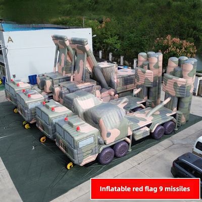 Hongqi 9 Missile Vehicle Big Flower Jungle Camouflage 1/1 Customized Product Oxford Cloth