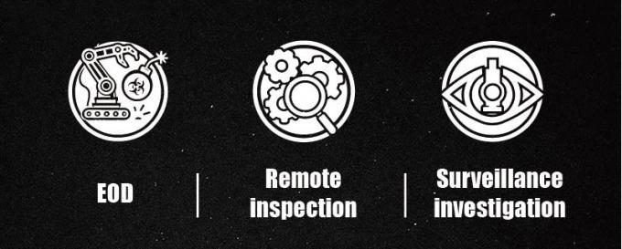 정밀 처리를 위해 X-Y-Z 좌표 팔을 가진 중형 EOD 로봇 8